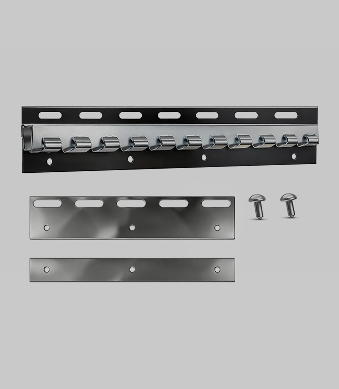 PVC Streifen Hakenleiste Montagependel